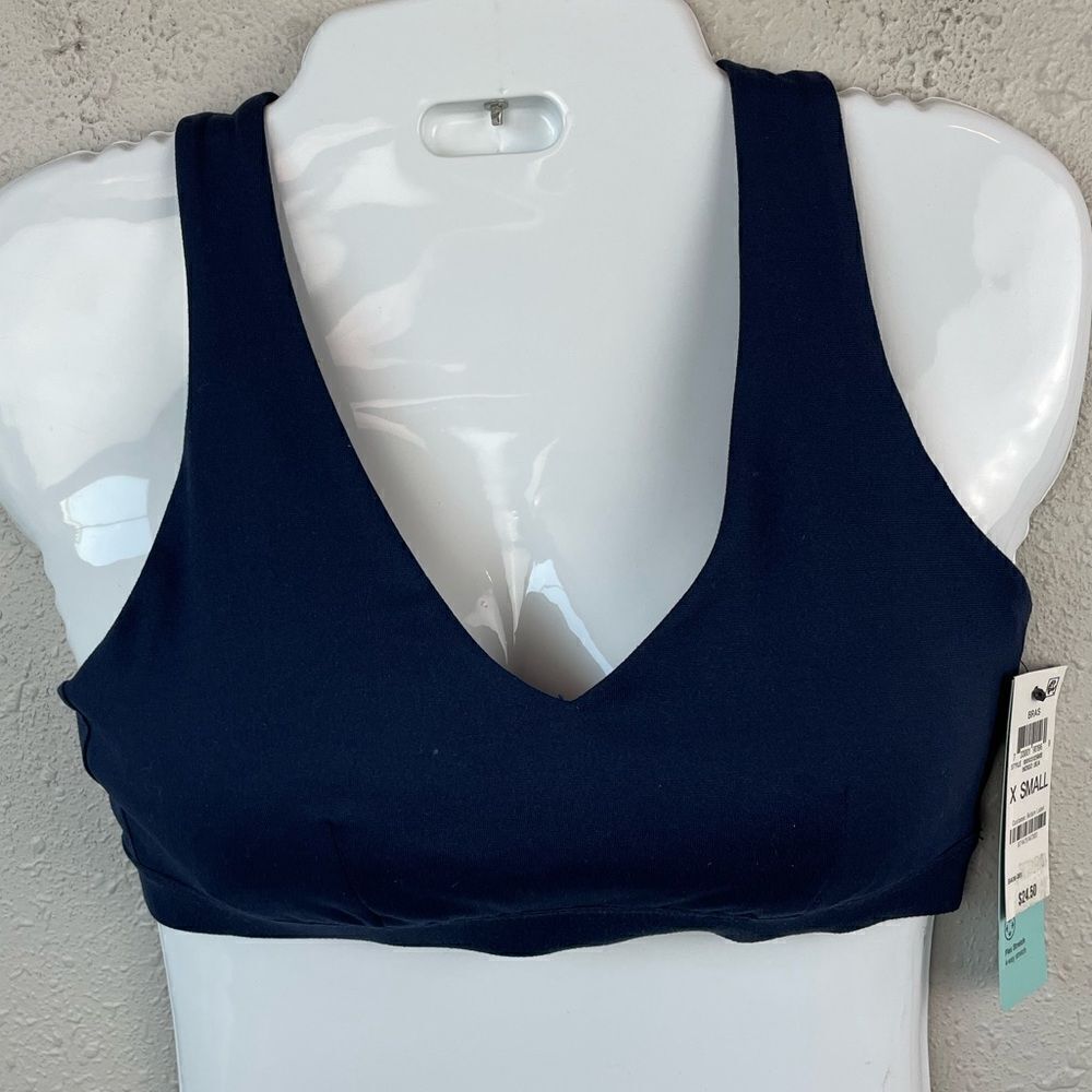 NWT Ideology Navy Blue Sports Bra Size XS